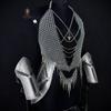 Medieval Fantasy Warrior Costume with Chainmail Top and Bracers for LARP Cosplay Renaissance Faire