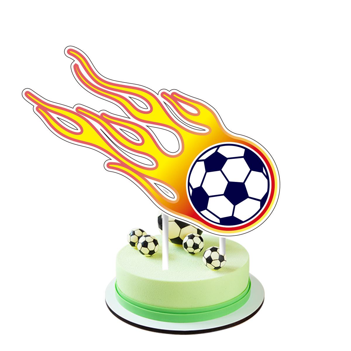 

World Cup Birthday Party Decorations: Banners, Spirals, and Cake Toppers