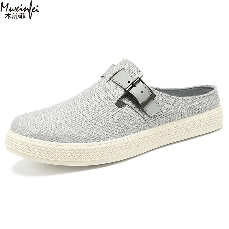 Fashion Lightweight Men'S Shoes Soft Sole Comfortable Men'S Slippers Fashionable Men'S House Slippers 2025 Cheap Shoes Clearance