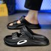 Fashion Men's Outdoor Wear Anti-Slip Home Use Bathing Soft Bottom Wear-Resistant Sports Dual-Purpose Driving Beach Sandals