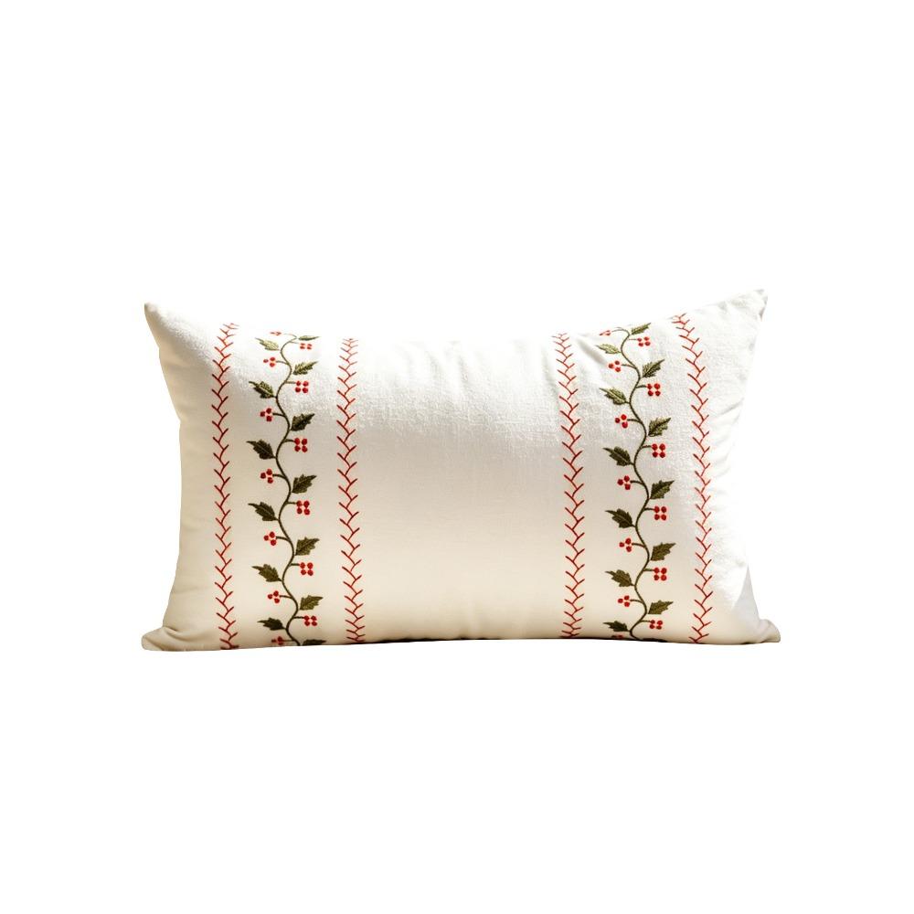 Soft Christmas Cushion Cover 30*50cm Throw Pillowcase Durable Christmas Pillow Cover Bedroom