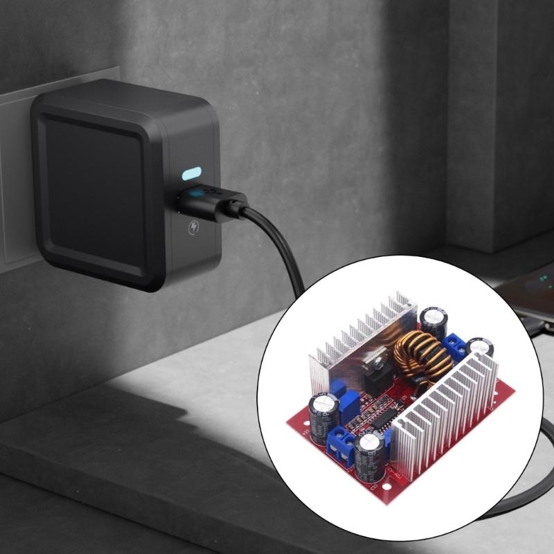 DC400W 15A Boost Converters with Wide Input Voltages Ranges for LED Lighting and Battery Charging Boosting Module