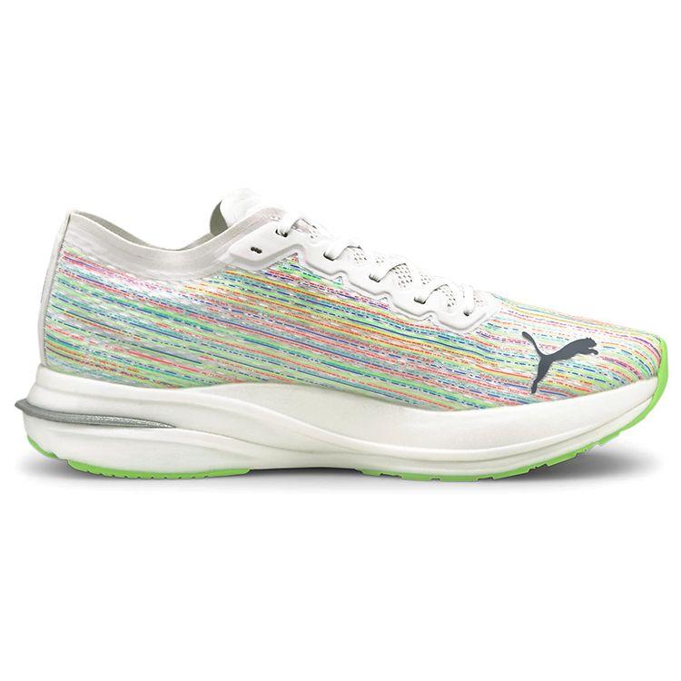 Puma Deviate Nitro Spectra Men Sneakers Multi-Color White 195304-01