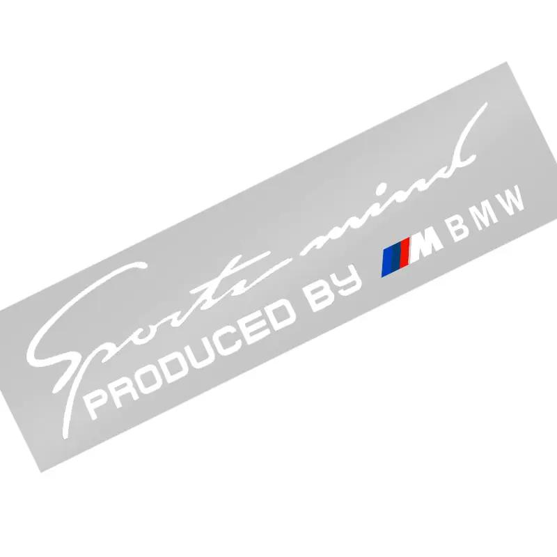 For BMW Car Stickers Car Hood Light Eyebrow Decals Reflective Decoration Accessories For BMW Performance F25 F26 F16 E90 E91 E92