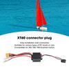 320A 60A RC Brushed ESC High Voltage Waterproof Two Way Electronic Speed Controller with XT60 Connector for 390 540 550 Brushed Motor