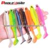 Large T-Tail Soft Bait with 3D Eyes for Freshwater and Sea Fishing - Bionic Fish Lure for Mandarin Fish and Bass