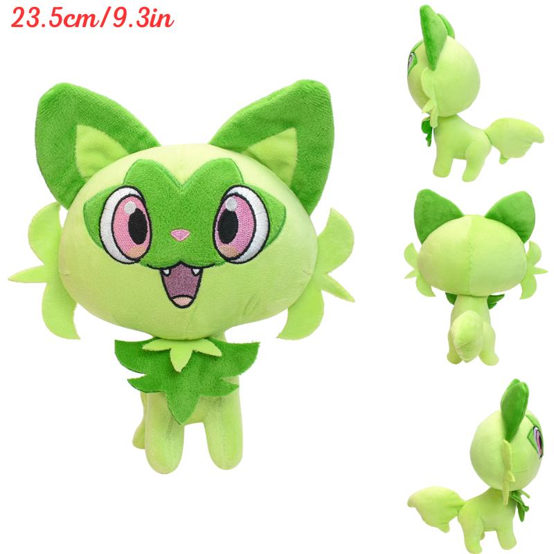 Sprigatito Fuecoco Quaxly Kawaii Plush Toys Cute Anime Scorbunny Cinderace Stuffed Animals Peluche Dolls Festivals Gifts