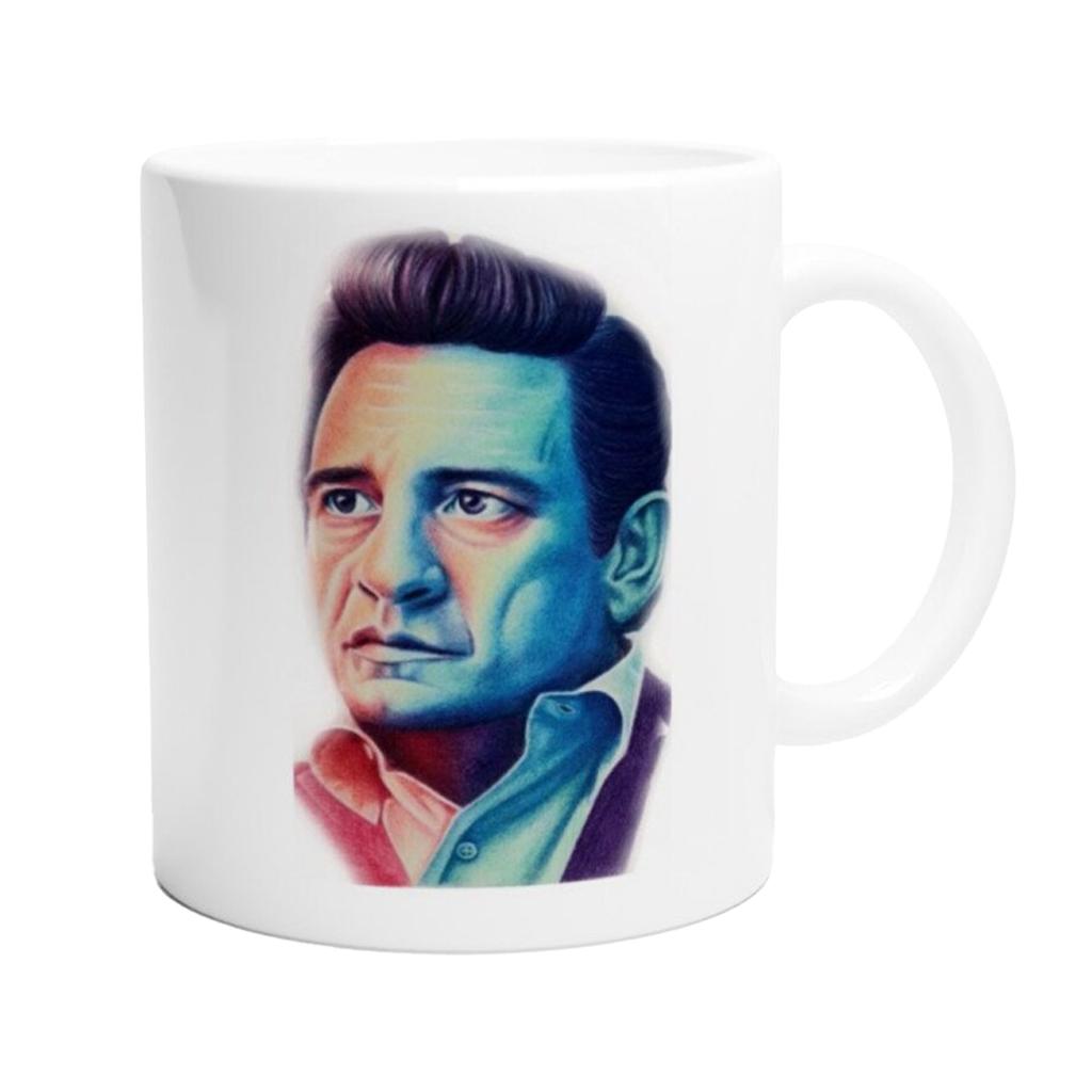 Johnny Cash Guitar Mug