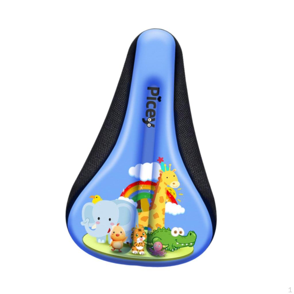 Dětský potah na sedlo,Potah na dětské sedlo,Malá protiskluzová podložka ze studené pěny,Měkká ochrana, Cyklistické doplňky