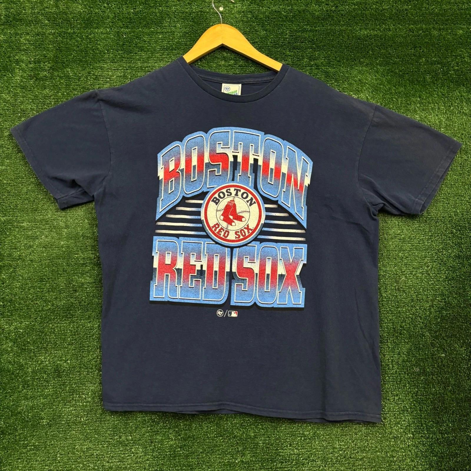 MLB Franchise Boston Red Sox Baseball Team T-Shirt Size Large L
