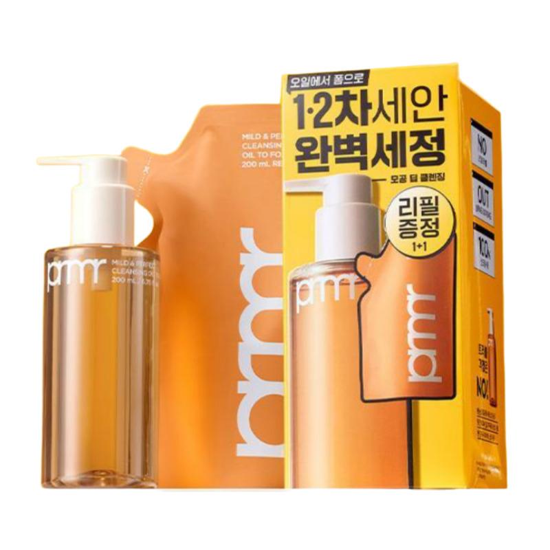 PRIMERA Mild & Perfect Cleansing Oil to Foam 200ml + Refill 200ml