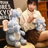 New Lovely Elephant Plush Toy Soft Stuffed Animal Doll Kawaii Cartoon Pillow Gift for Birthday Valentine