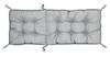 Garden Chair Cushion, Waterproof, Tied with Strings, High Side and Piping, 50x50x80 Cm