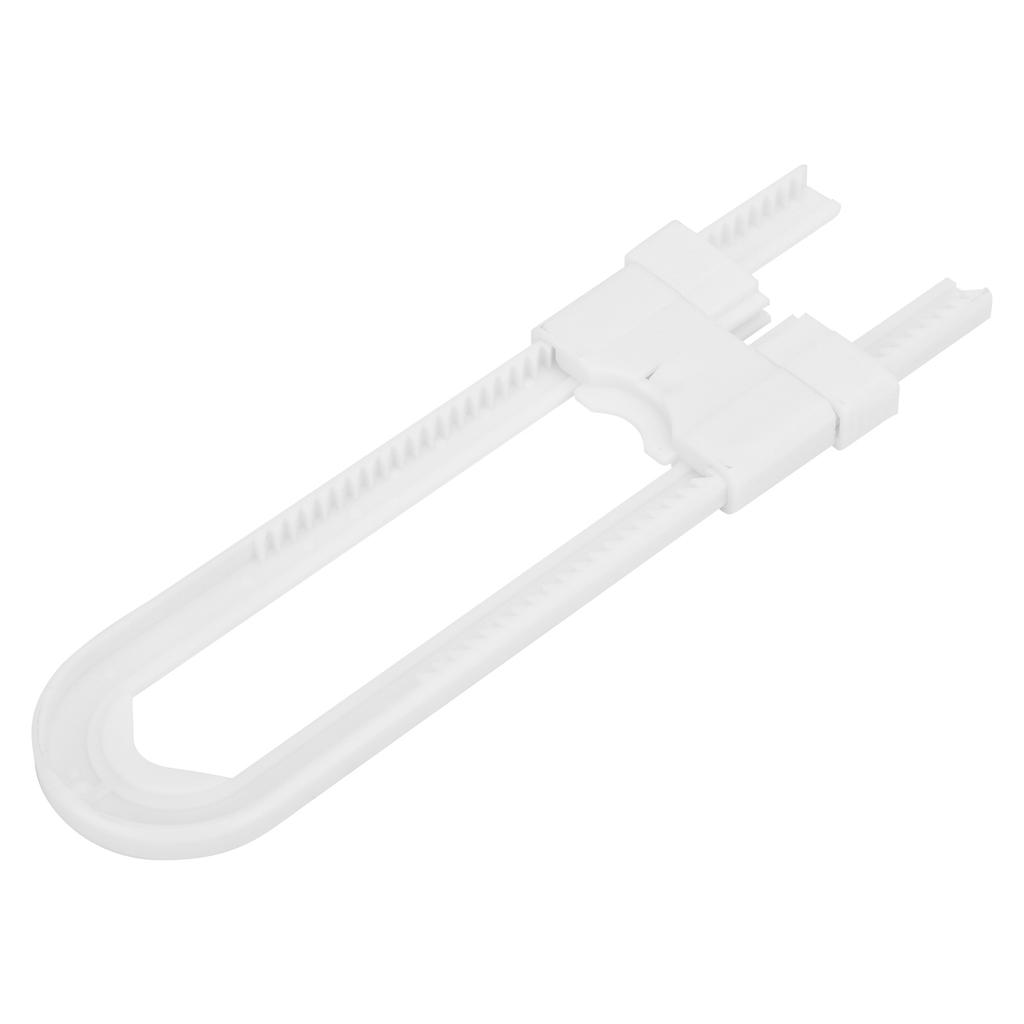 Sliding Cabinet Locks Child Proof UShaped Adjustable Baby Safety Locks for Drawers Refrigerators