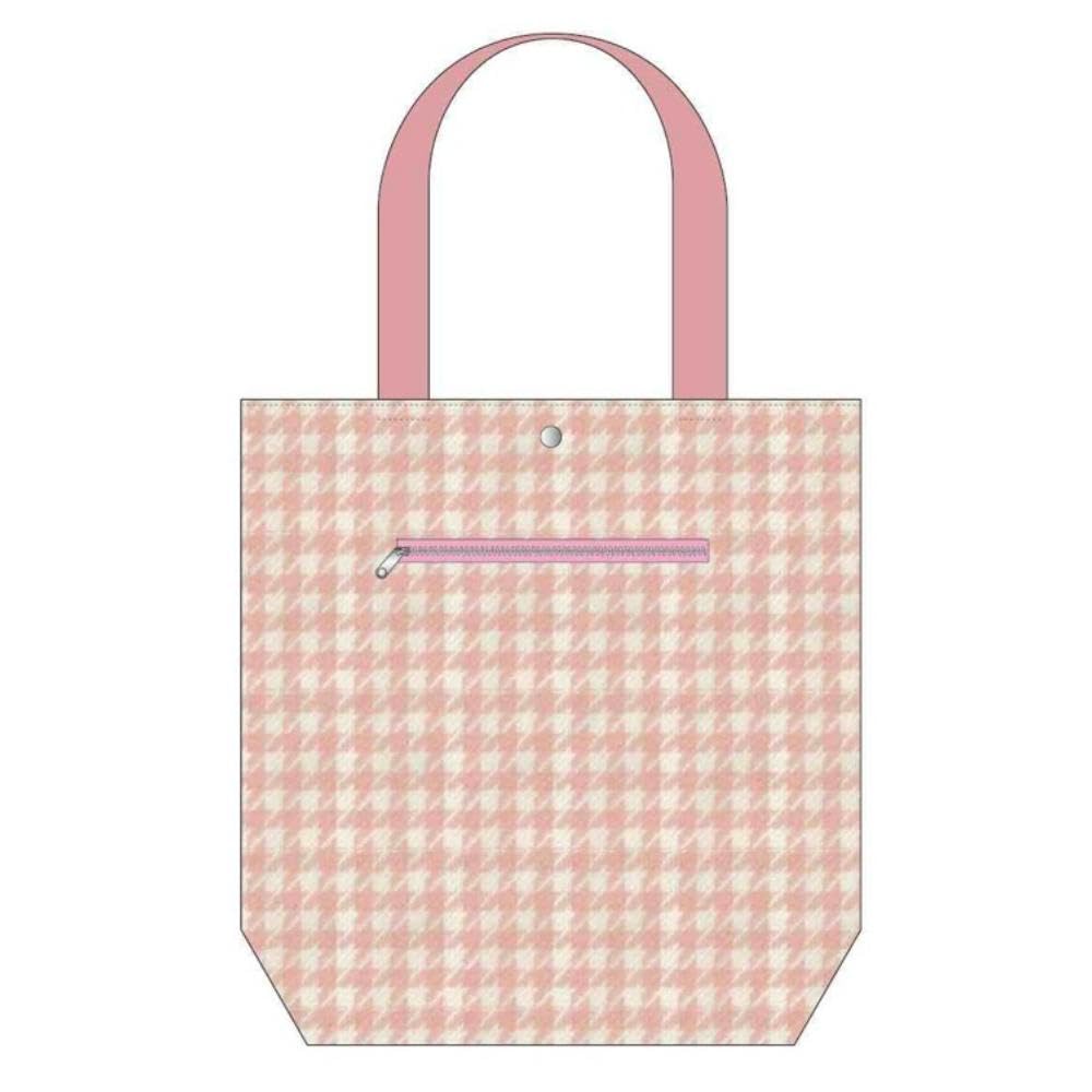 K Company Hallo Kitty (Visgraat Serie) Uitje Tote Bag, Roze, KTC-OT-PK, H365 x B350 x D80mm