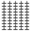 50pcs Practical Drip Sprinkler Irrigation Barbed Tee Connector for 4/7mm Hose