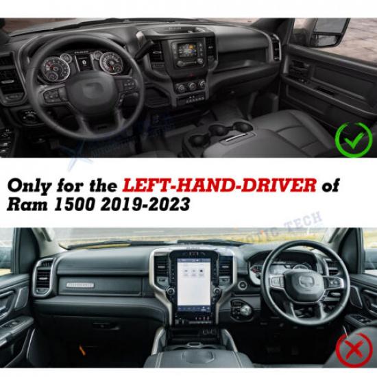 Side Door Handle Armrest Storage Organizer Accessories For Dodge RAM 1500 +