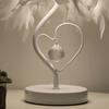 Feather Lampshade Table Lamp Vintage LED Night Light Desk Bed Home Decor UKMöbel & Wohnen, Beleuchtung, Lampenschirme!