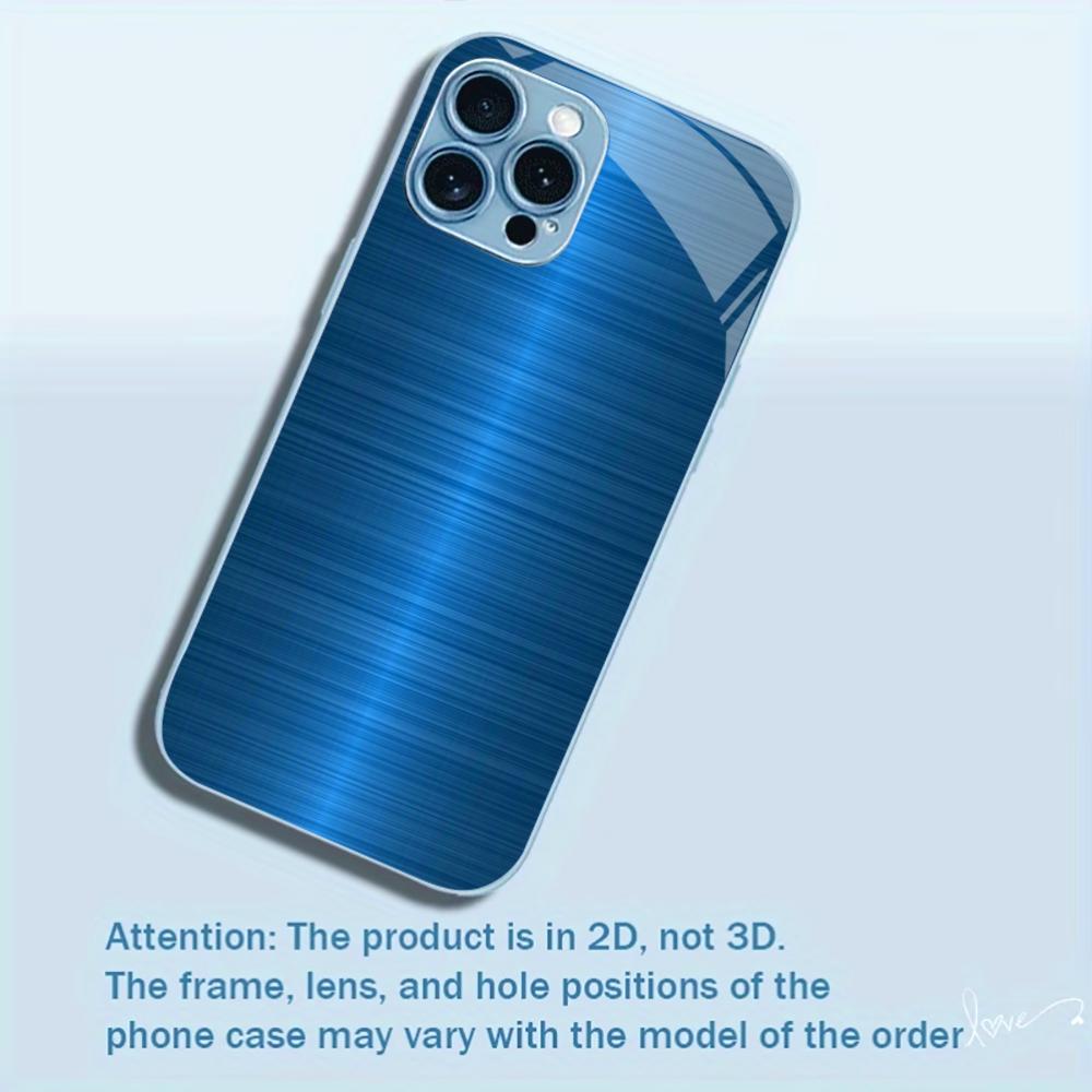 Simple New Hot-selling Protective Case Phone Case Metallic Paint Glass PhoneCase for iPhone 17 16 15 14 13 12 11pm Pro Plus