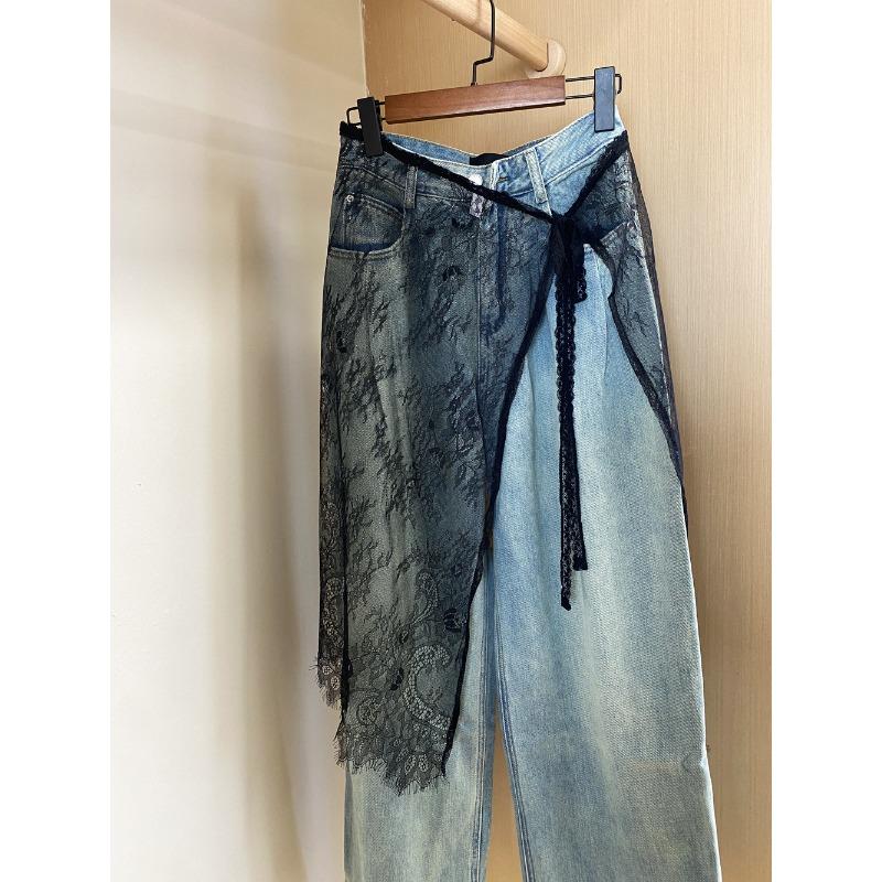 

Юбка-шторка из кружева с ресничками, женская верхняя одежда, фартук на шнуровке, модная юбка-шторка из марли one size fits all чёрный