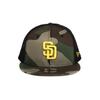 New Era MLB Mesh Cap Snapback 9FIFTY Camouflage San Diego Padres Free Size