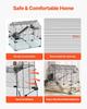 Wire Hamster Cage Habitat 22.8in Rodent Gerbil Small Animal House