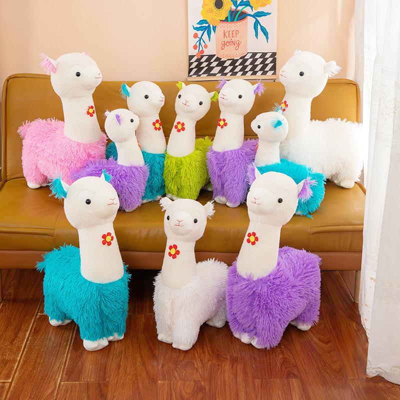 Plush Alpaca Cartoon Toy With Pp Cotton Filling For Kids And Gift Giving