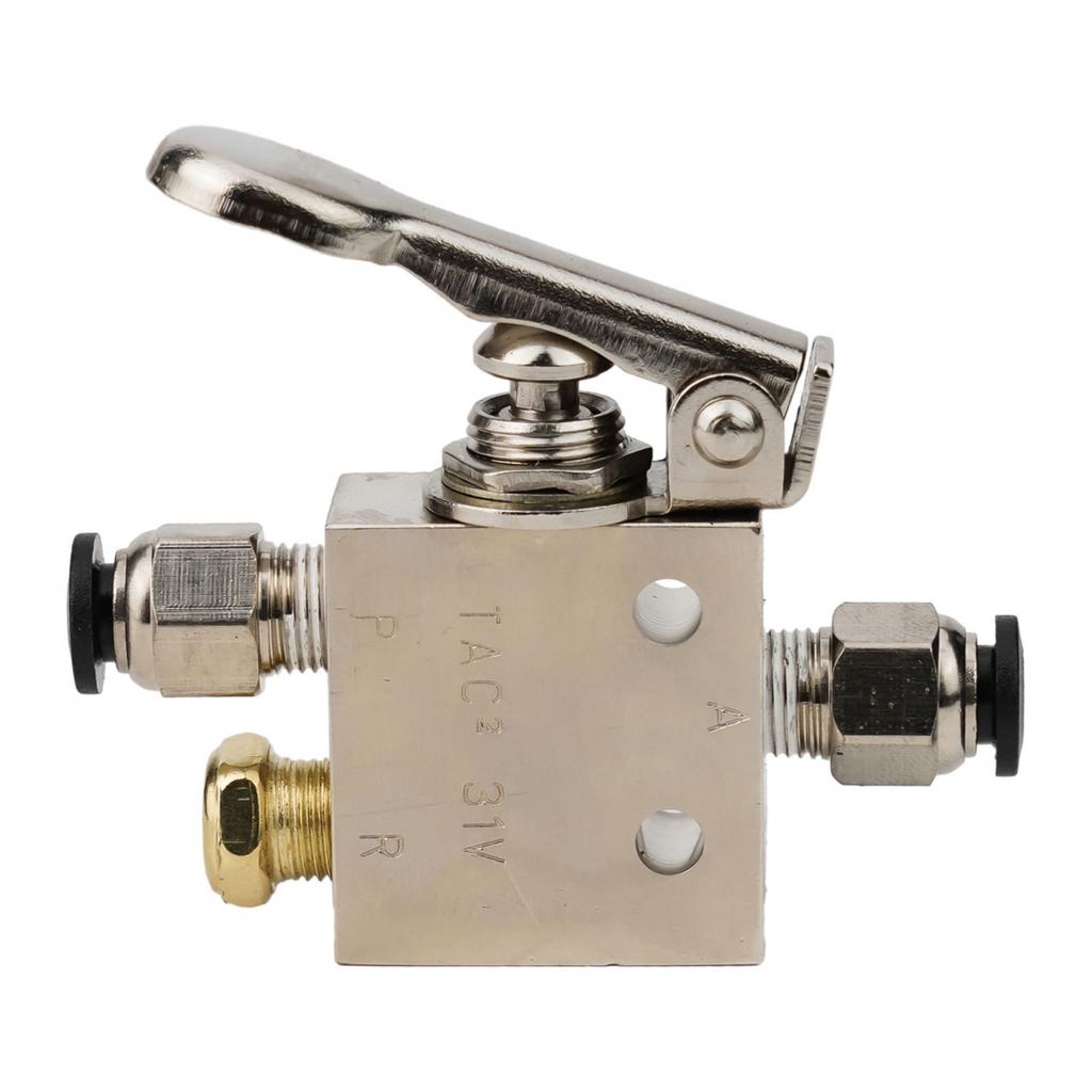 2 Position 2 Position Mechanical Valve 3 Way 6mm Connector