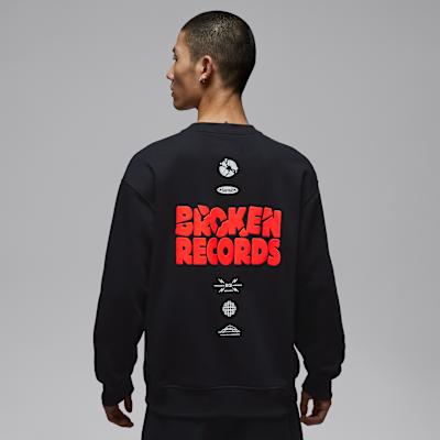 Jordan FLC Sweatshirts Men s Black Crew Neck Moderate S