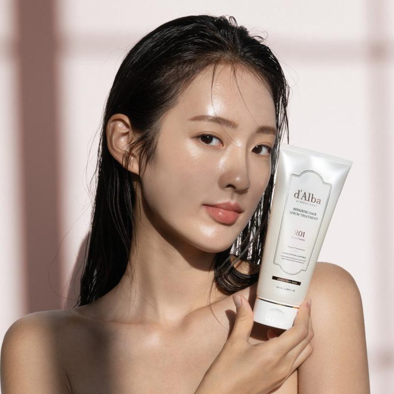 d'Alba Professional Reparing Hair Serum Treatment R01 Rose Freesia 180ml