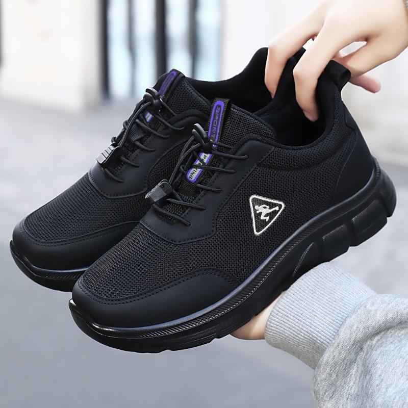 Scarpe da passeggio da donna scarpe da coppia scarpe singole scarpe per madre di mezza età e anziana banda elastica scarpe da donna suola morbida comode scarpe casual