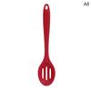 Long Handle Silicone Colander Ramen Noodle Spoon Rice Salad Mixing Kitchen Teaspoon