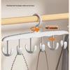 Multifunctional Clothes Hanger Rack with Wavy Hooks for Camisoles, Hats, Pants, and Underwear Storage