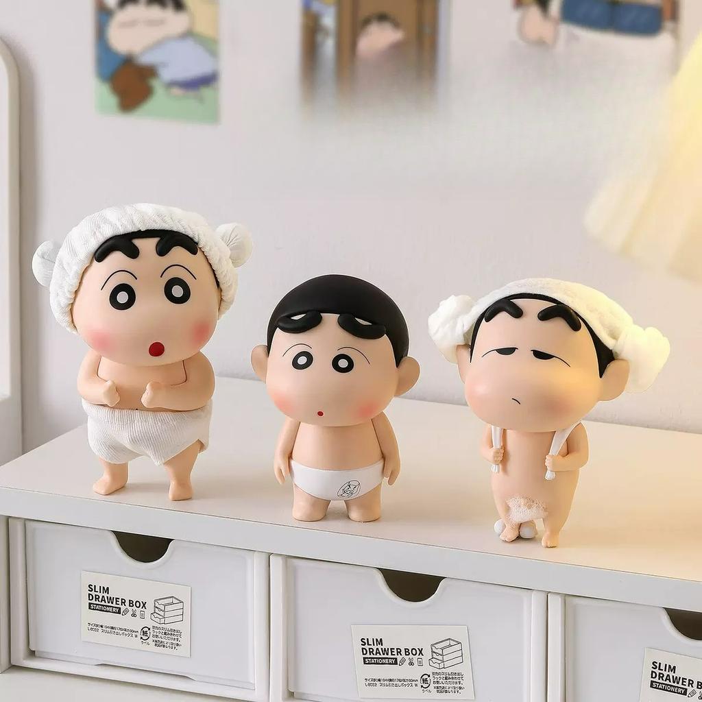 Bade-Buntstift Shin Chan Niedliche Dekoration Badezimmer Waschbecken Zubehör Heimtextilien Hochwertig Klein und Einzigartig