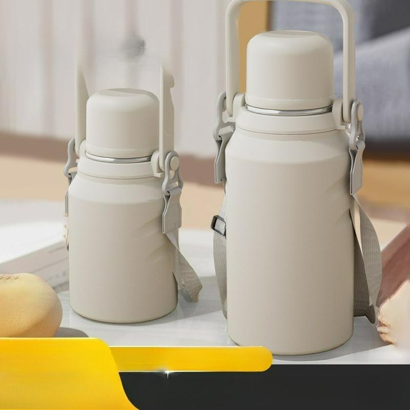 316 Large-capacity Portable Vacuum Flask, Stainless Steel Outdoor Vacuum Flask, Children's Water Cup, Portable Vacuum Flask