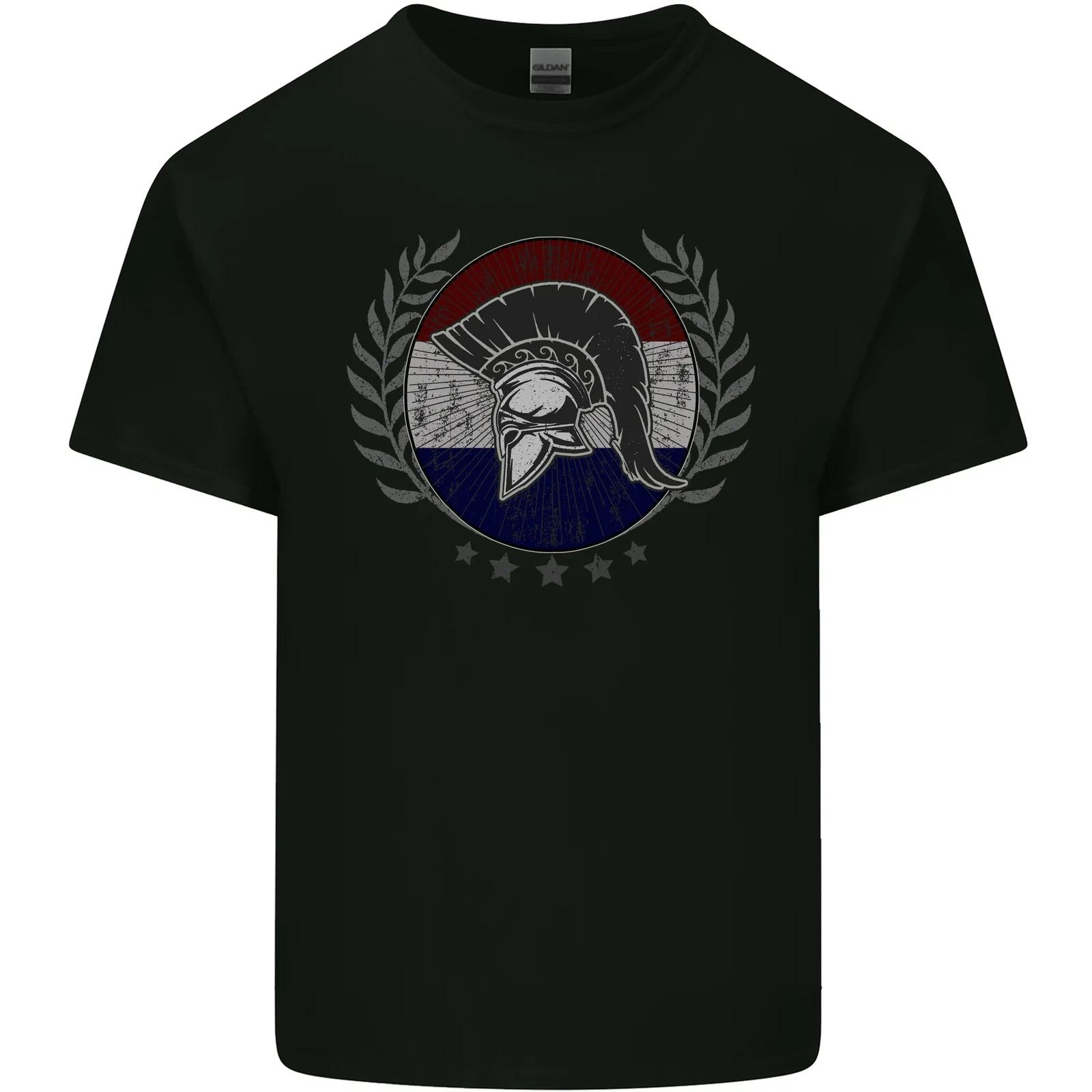 

Holland Bodybuilding Flag Gym Training Dutch Kids T-Shirt Childrens S