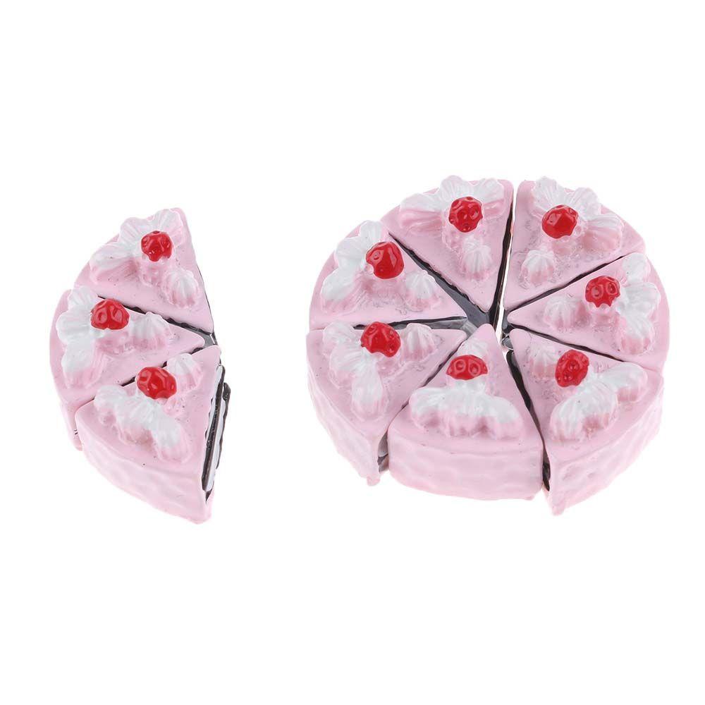 Craft Desktop Decor DollHouse Cake Kitchen Kids Toys Simulation Cake Toy Dollhouse MIniature