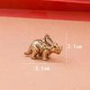 11 Kinds, Brass Dinosaur Model Decoration Jurassic Tyrannosaurus Triceratops Ankylosaurus Modeling Metal Crafts Decoration