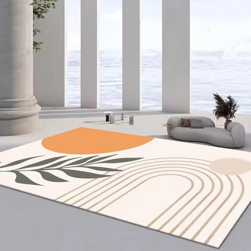 Supply Crystal Velvet Carpet, Living Room Sand And Coffee Table Carpet, Light Luxury Household Large Area Full Floor Mat