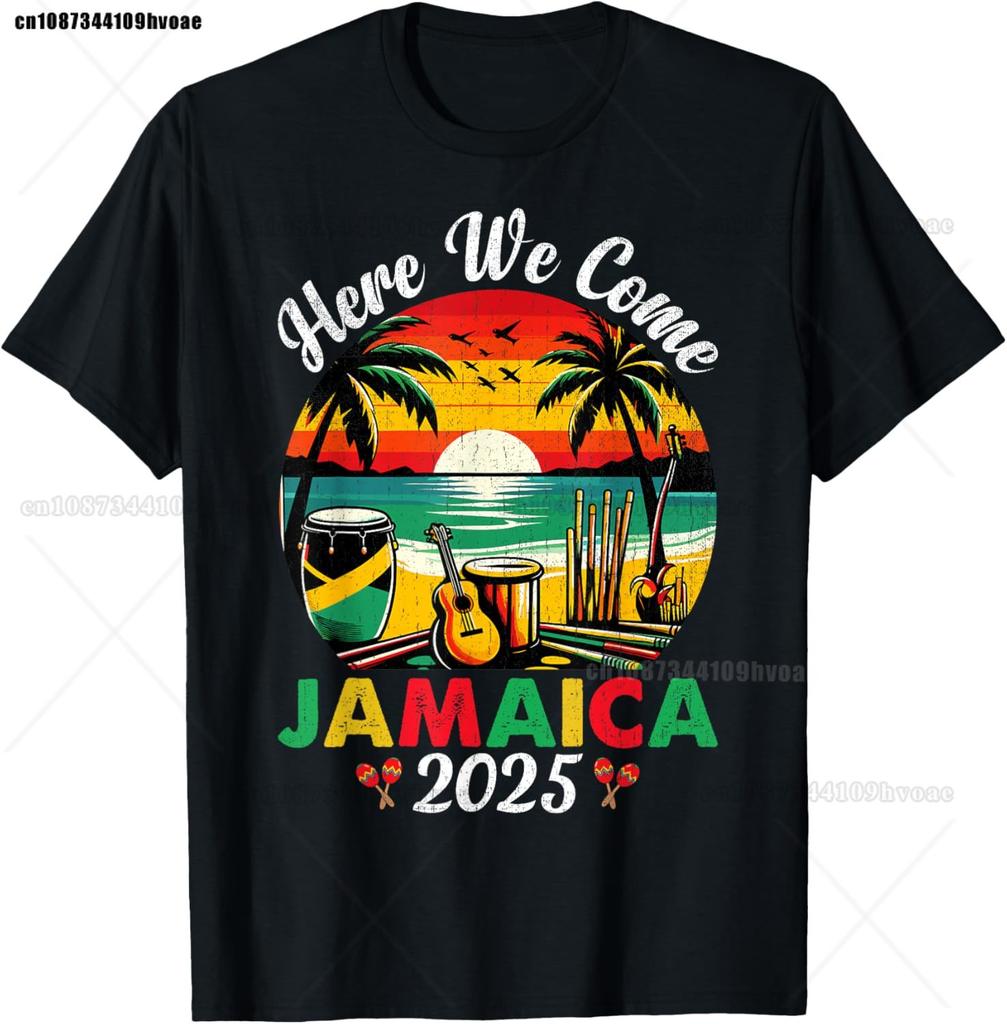 Rasta Reggae One Love Jamaica Retro Vintage Sport Jamaican Flag T Shirts Graphic Cotton Streetwear Short Sleeve Birthday Gifts