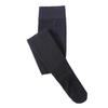 Plus Size Women's Fleece-Lined Leggings - Non-Slip, Leg-Slimming, Foot-Covering Tights for Winter, Spring, Autumn