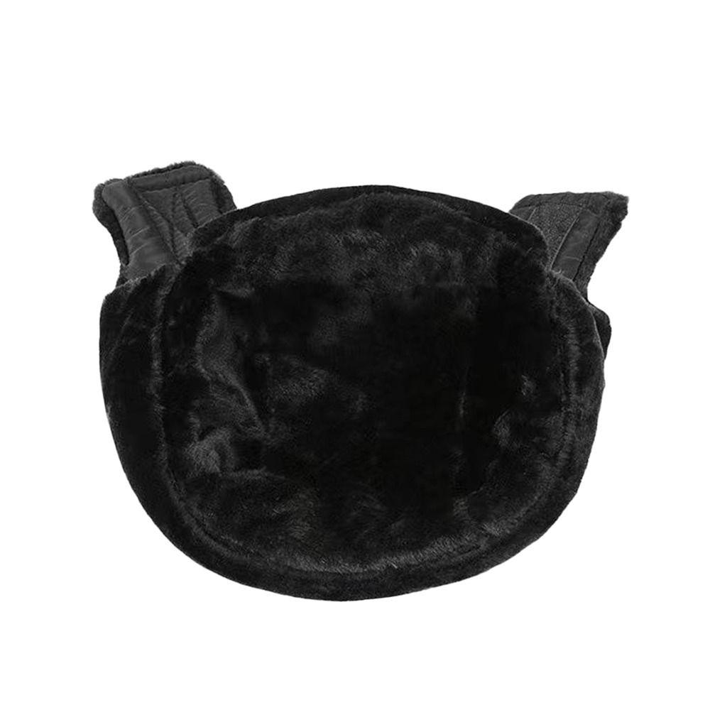 Outdoors Thick Bomber Hat Warm Winter Hat Bonnet Windproof Earflap Pilot Caps for Men Women