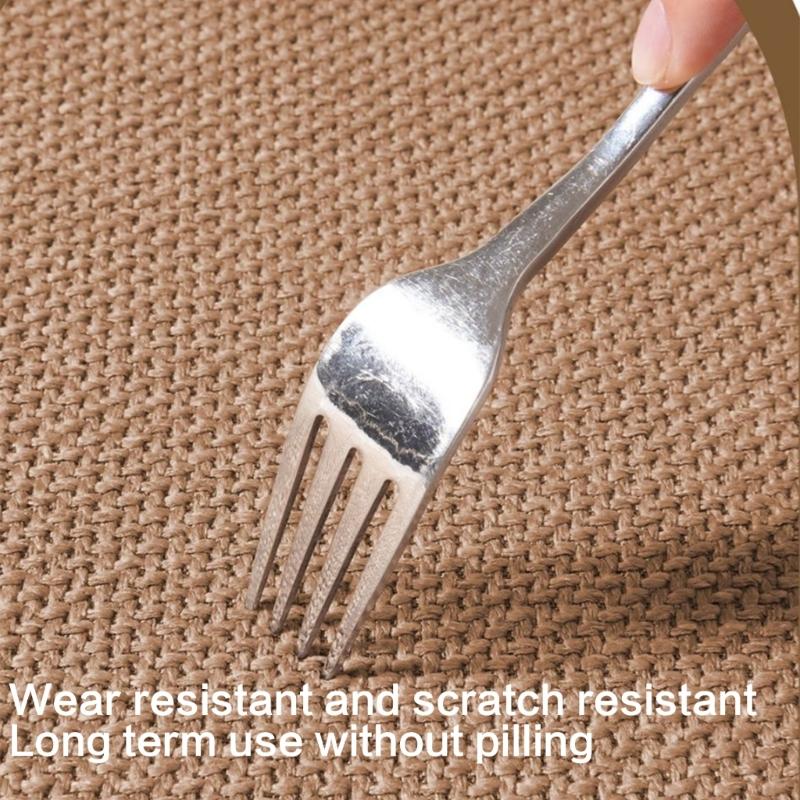 Chair Cushion Slip Proof Seating Cushion Semicircular Cooling Fabric Chair Cushions for Kitchen Dining or Office Use