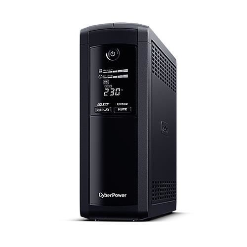 Alimentation d'énergie non interruptible - CyberPower - VP1600EILCD - 1600 VA - 960 W - Noir