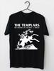 Il Ritorno dei Templari ... Toppa posteriore nera T-shirt tutte le taglie T-shirt unisex