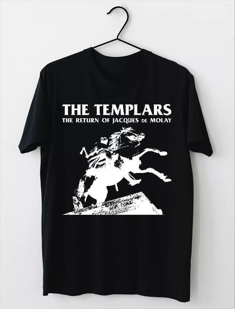 

The Templars Return Of ... Back Patch Black All Size T-Shirt Unisex T-Shirt M