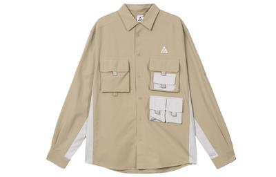 ACG Dri-FIT UV "Devastation Trail" Men's Long-Sleeve Button-Up Shirt, Khaki DN3937-248