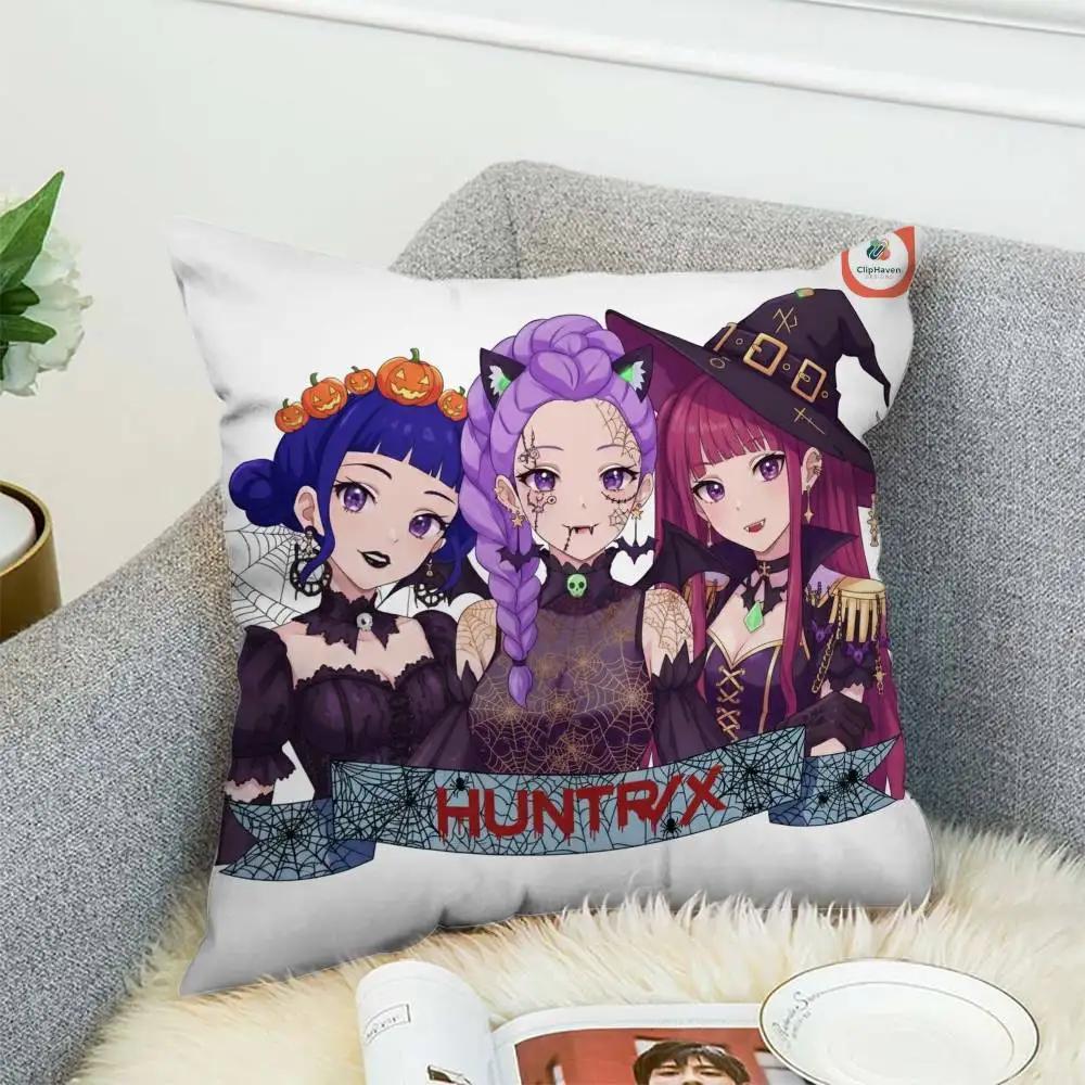 Kpop Demon Hunters Huntrix Pillowcase Things for the Room Body Pillow Cover Decorative Pillowcases Personalized Gifts Anime Home