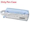 Student Fabric Pencil Case With Large Capacity And Simple Design For School Supplies