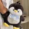 Plush Children School Bag Plush Toy Animal Shoulder Bag Creative Apron Penguin Backpack  Outdoor